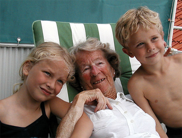 Grandma & children